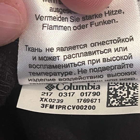 Columbia Gray/Black Full Zip Vest Women’s  Med - Picture 6 of 7